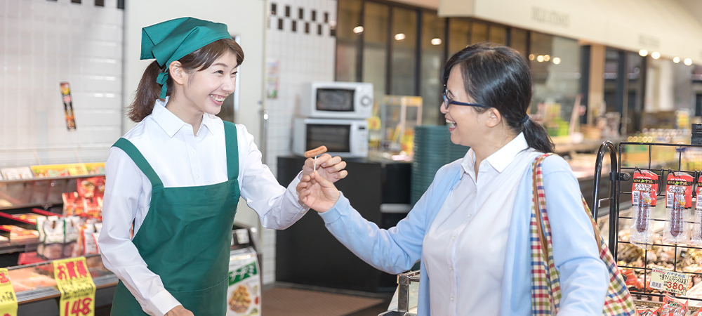 店頭デモンストレーション